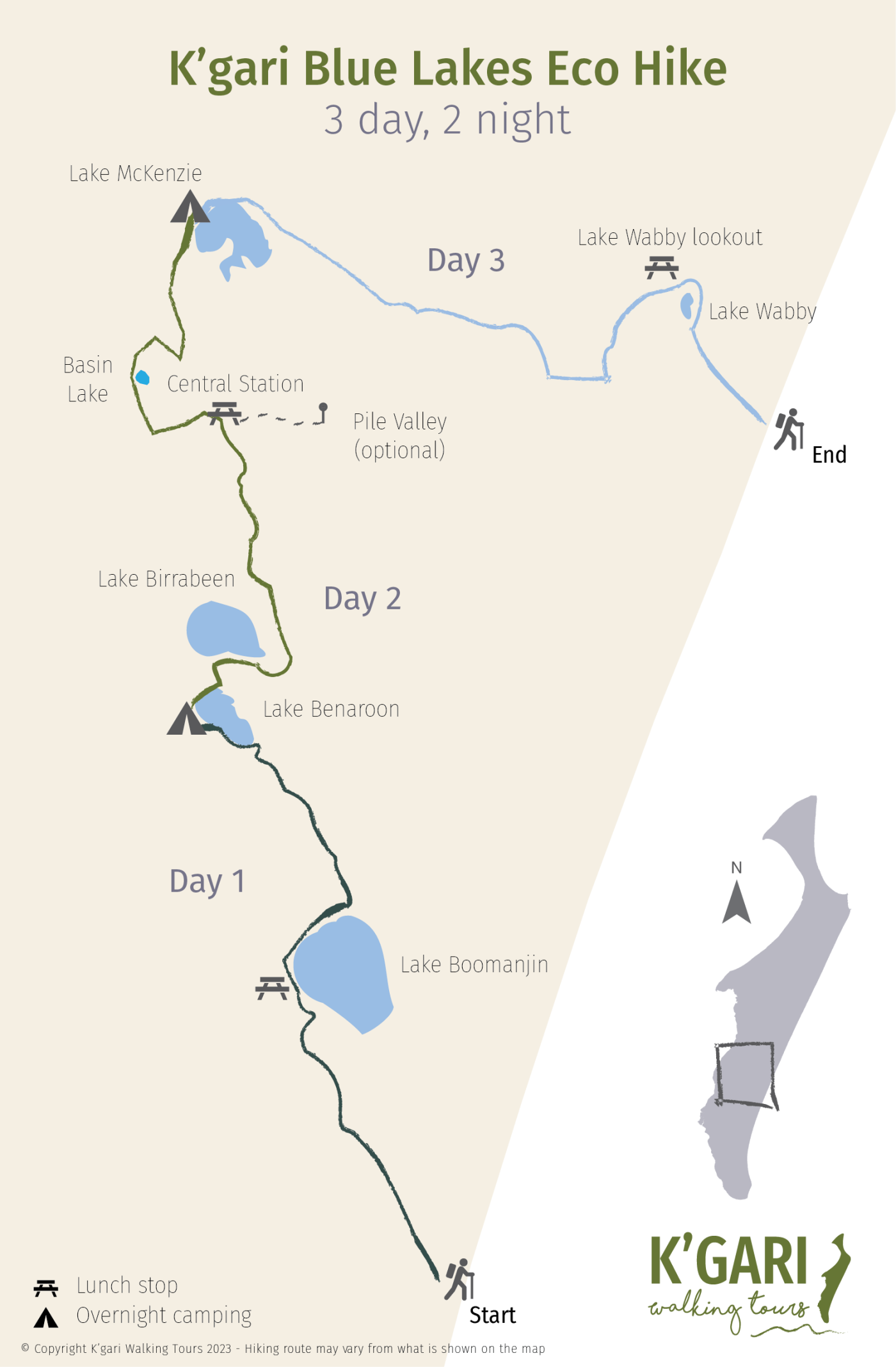 Kgari Blue Lakes Eco Hike K'gari-Blue-Lakes-Eco-Hike-map