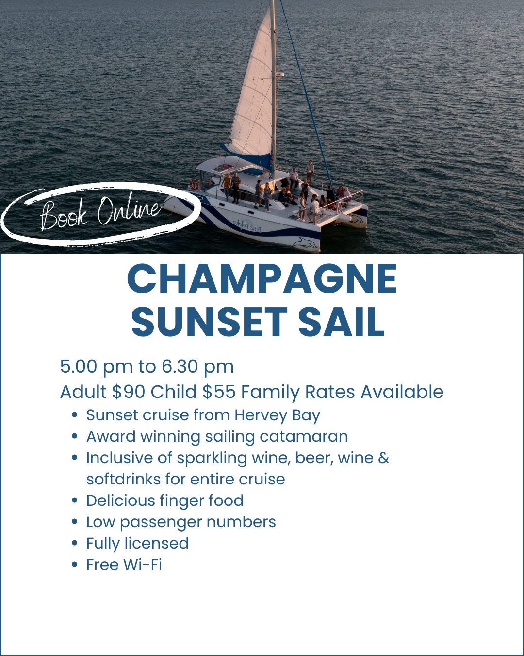 Champagne-Sunset-Sail-Hervey-Bay-image